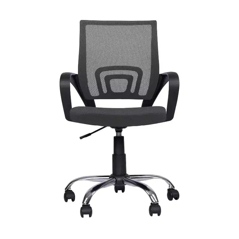 Home Imports Emporium Mid-Back Ergonomic Office Chair  Mesh Desk Chair with Armrests, Lumbar Support & Tilt Control
