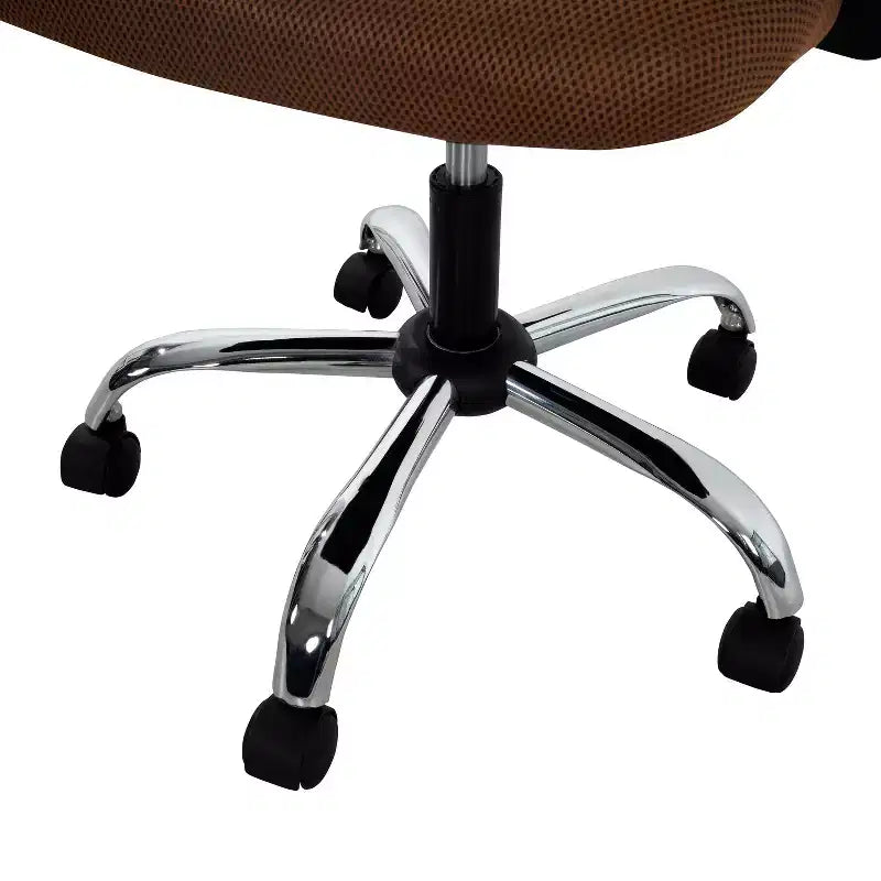 Home Imports Emporium Mid-Back Ergonomic Office Chair  Mesh Desk Chair with Armrests, Lumbar Support & Tilt Control
