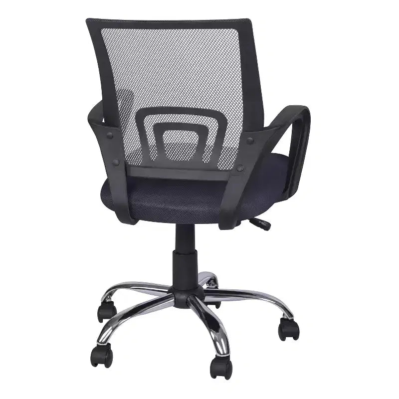 Home Imports Emporium Mid-Back Ergonomic Office Chair  Mesh Desk Chair with Armrests, Lumbar Support & Tilt Control