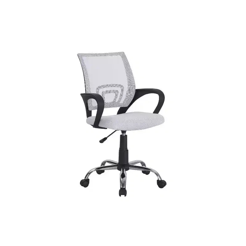 Home Imports Emporium Mid-Back Ergonomic Office Chair  Mesh Desk Chair with Armrests, Lumbar Support & Tilt Control