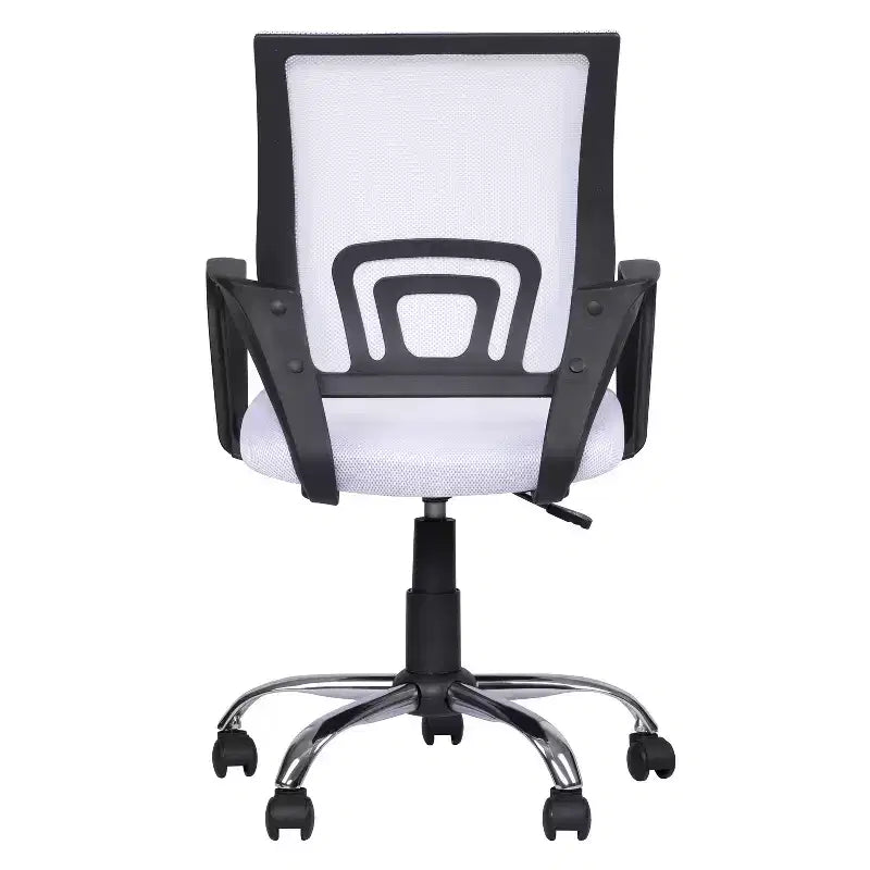 Home Imports Emporium Mid-Back Ergonomic Office Chair  Mesh Desk Chair with Armrests, Lumbar Support & Tilt Control