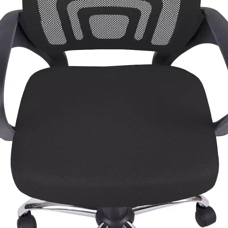 Home Imports Emporium Mid-Back Ergonomic Office Chair  Mesh Desk Chair with Armrests, Lumbar Support & Tilt Control