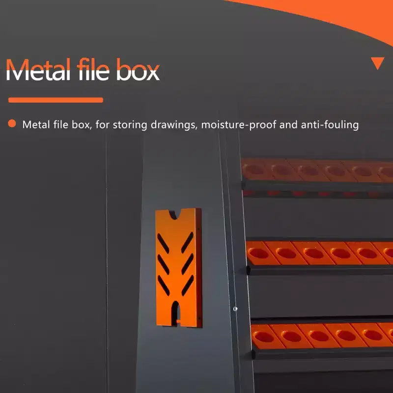 4-Tier CNC Tool Rack 40 Taper 70 Capacity, Steel Tool Cart Storage Cabinet for Workshop
