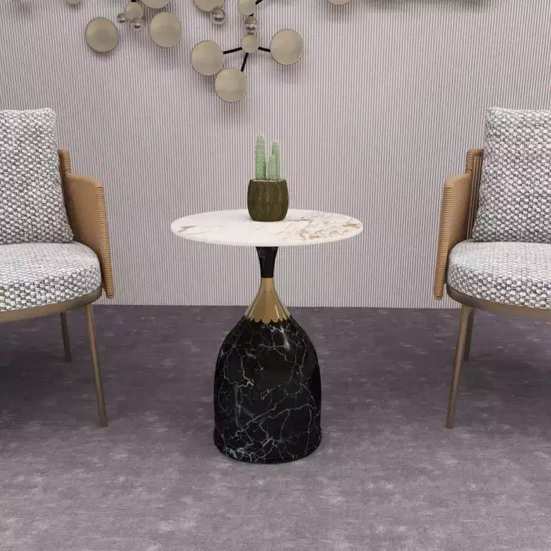 Modern Faux Leather Dining Chair with Open Back & Steel Legs, Fully Assembled