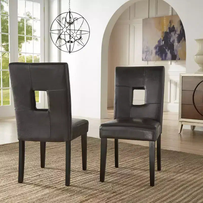 Phelan Keyhole Back Dining Chairs (Set of 2) - iNSPIREQ