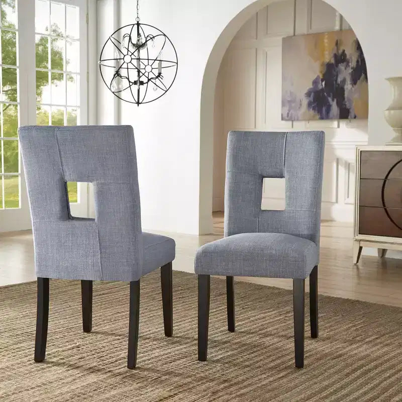 Phelan Keyhole Back Dining Chairs (Set of 2) - iNSPIREQ