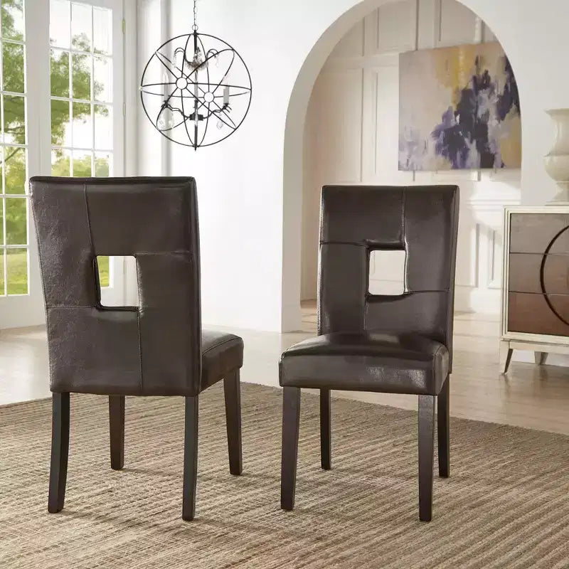 Phelan Keyhole Back Dining Chairs (Set of 2) - iNSPIREQ