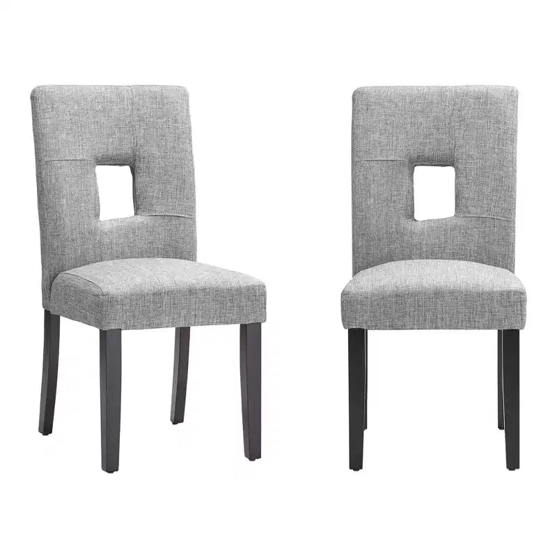Phelan Keyhole Back Dining Chairs (Set of 2) - iNSPIREQ