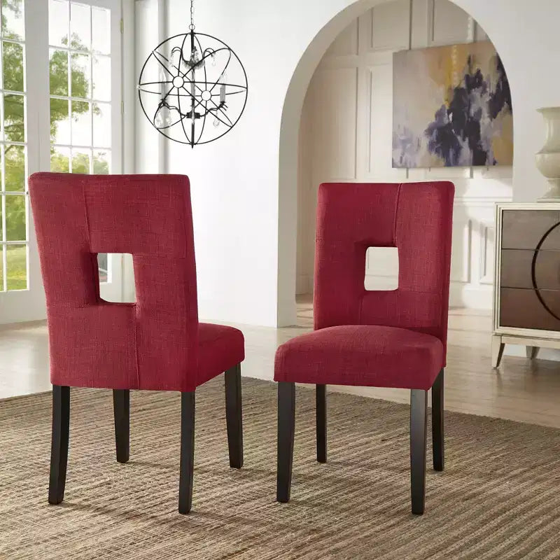 Phelan Keyhole Back Dining Chairs (Set of 2) - iNSPIREQ