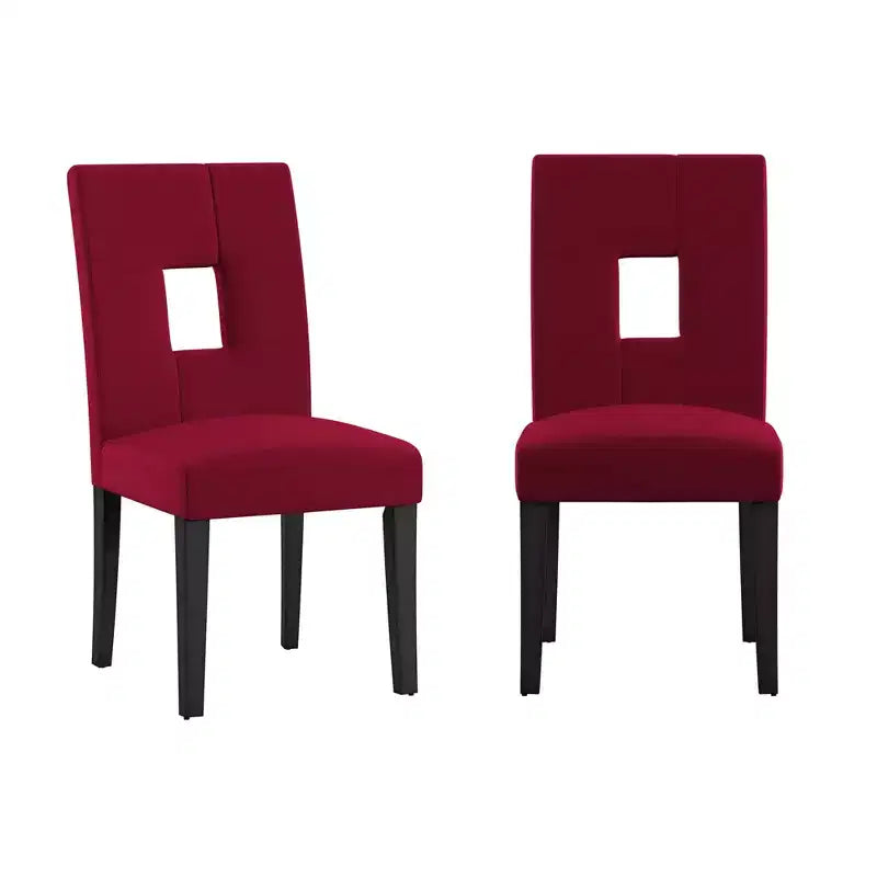Phelan Keyhole Back Dining Chairs (Set of 2) - iNSPIREQ