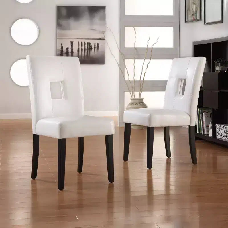 Phelan Keyhole Back Dining Chairs (Set of 2) - iNSPIREQ