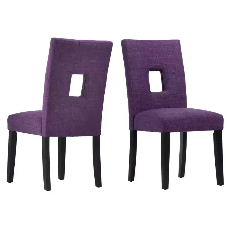 Phelan Keyhole Back Dining Chairs (Set of 2) - iNSPIREQ