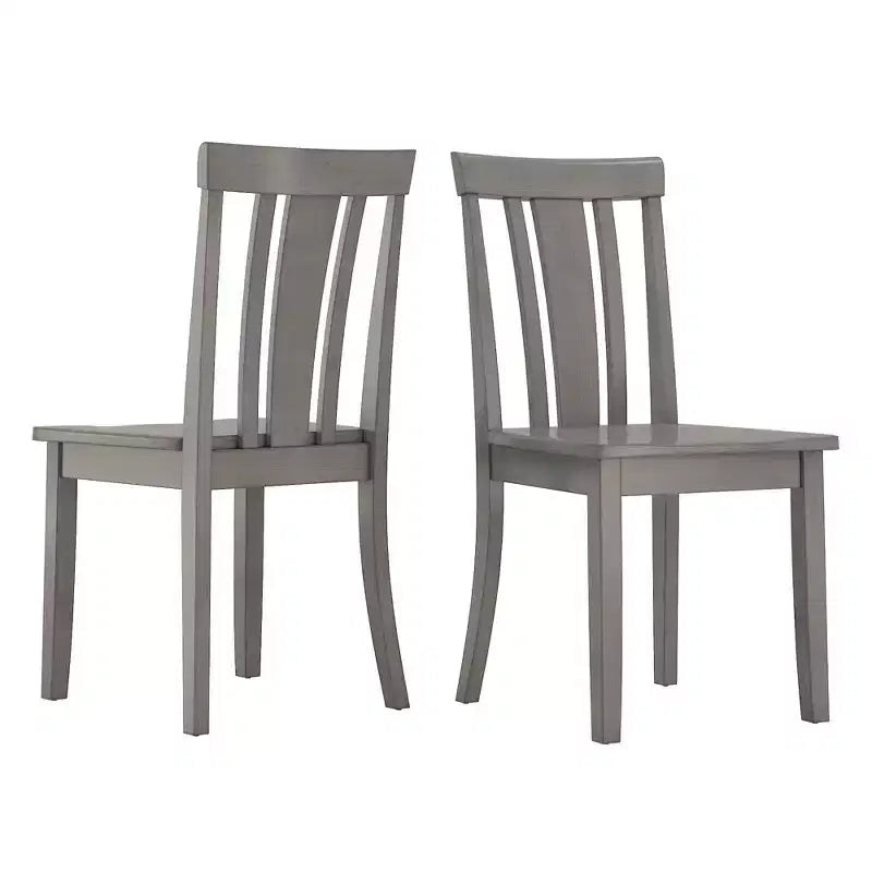 Lexington Slat Back Wood Dining Chairs (Set of 2) - iNSPIREQ