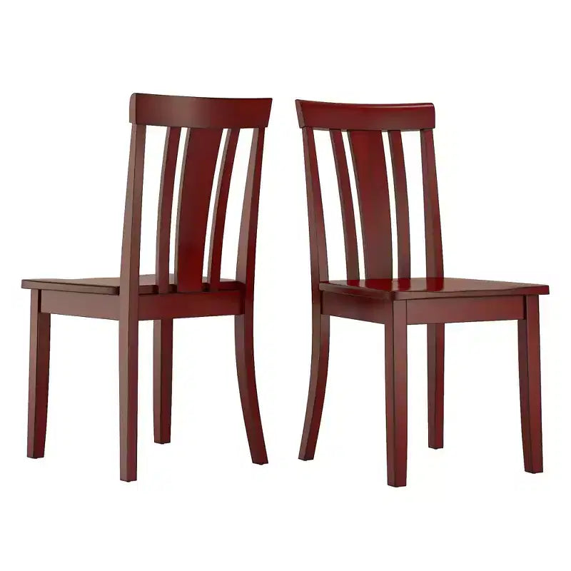 Lexington Slat Back Wood Dining Chairs (Set of 2) - iNSPIREQ