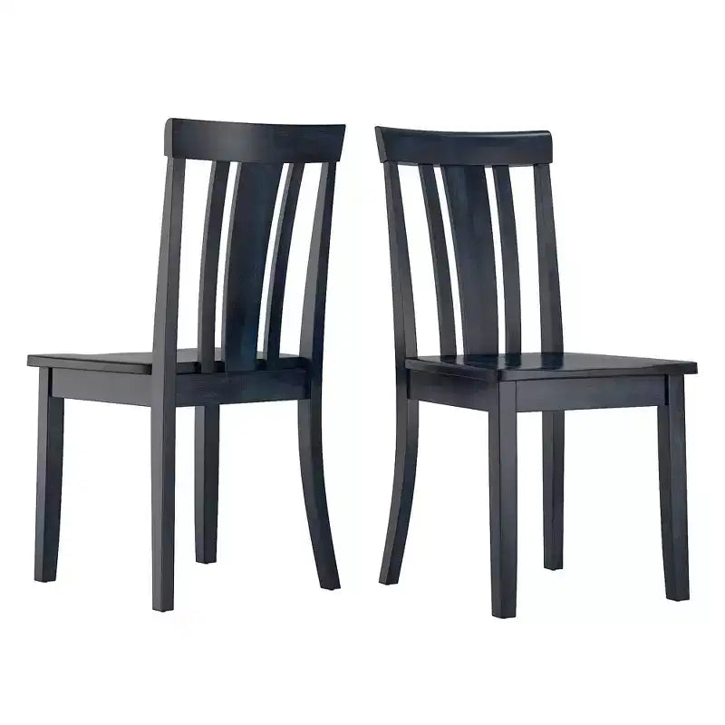 Lexington Slat Back Wood Dining Chairs (Set of 2) - iNSPIREQ