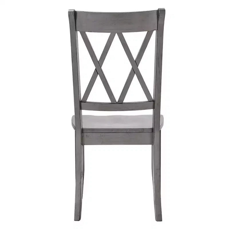 South Hill Double X Back Wood Dining Chairs (Set of 2) - iNSPIREQ