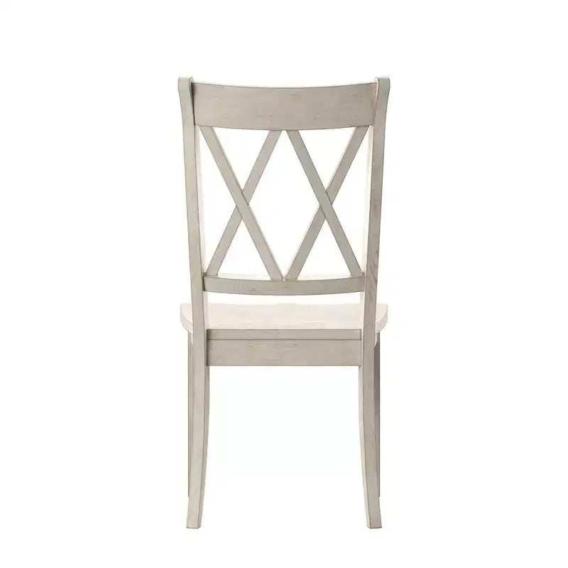 South Hill Double X Back Wood Dining Chairs (Set of 2) - iNSPIREQ
