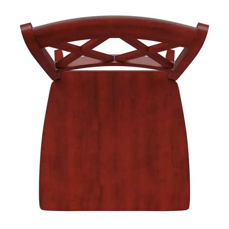 South Hill Double X Back Wood Dining Chairs (Set of 2) - iNSPIREQ