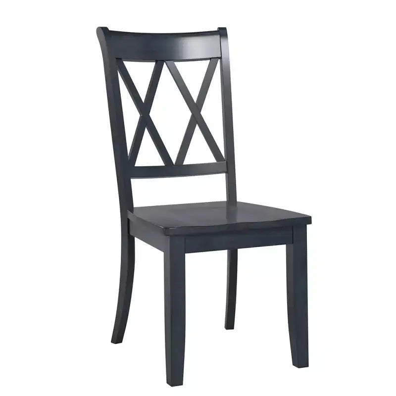 South Hill Double X Back Wood Dining Chairs (Set of 2) - iNSPIREQ