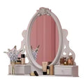 Acme Furniture Flora Dresser Mirror White Finish