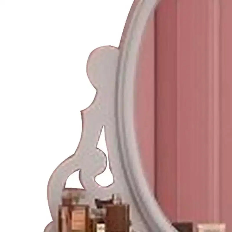 Acme Furniture Flora Dresser Mirror White Finish