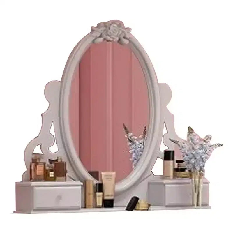 Acme Furniture Flora Dresser Mirror White Finish
