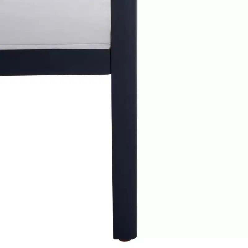 Rattan Mesh Coffee Table with 2 Open Shelves & Veneer Top, 150 lb Capacity
