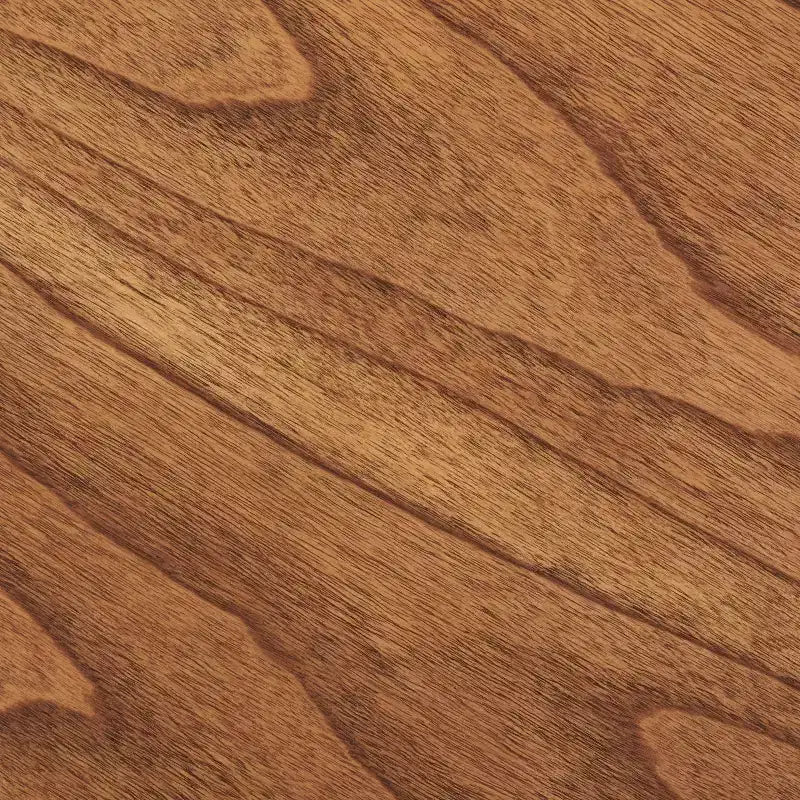 Round 3-Leg Coffee Table in Natural Bayur Wood & MDF Veneer, 135 lb Capacity